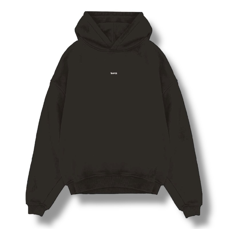 DISCLAIMER Felpa Cappuccio Cod: 55110 Nero