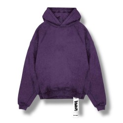 DISCLAIMER Felpa Cappuccio Cod: 55371 Viola Delavè