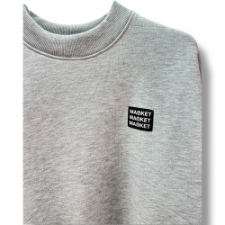 MARKET STUDIOS Call My Lowyer Crewneck Grey