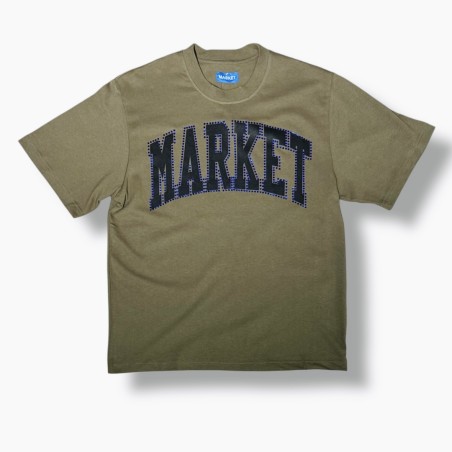 MARKET STUDIOS T-Shirt Logo con Applicazioni Kelp