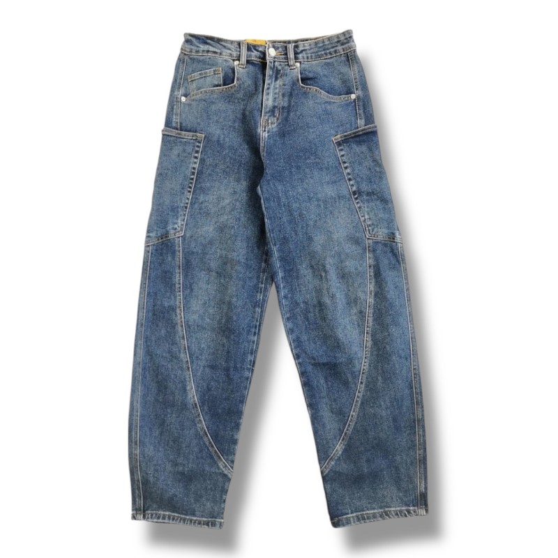 JEANS Balloon Fit Blue