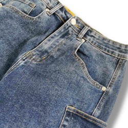 JEANS Balloon Fit Blue