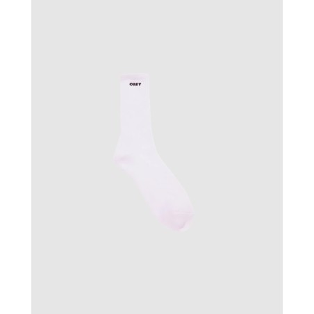 OBEY Bold Socks White