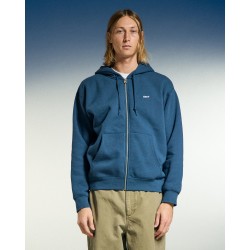 OBEY Estabilished Works Zip Hood Dark Denim