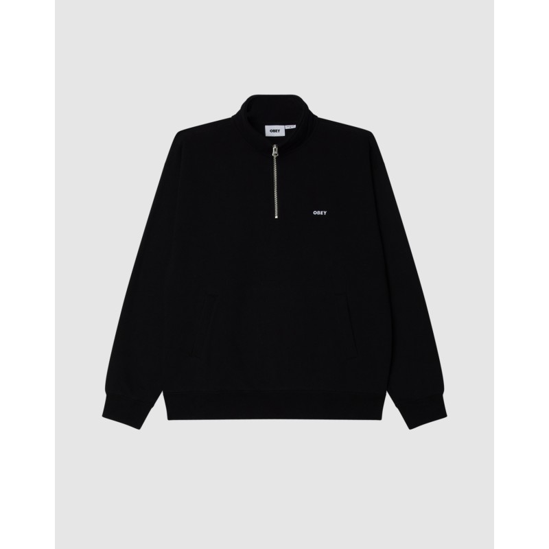 OBEY Estabilished Works Bold Mockneck Black