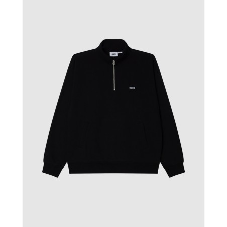OBEY Estabilished Works Bold Mockneck Black