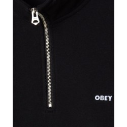 OBEY Estabilished Works Bold Mockneck Black