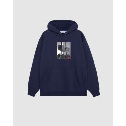 OBEY Los Angeles Photo Premium Hood Academy Navy