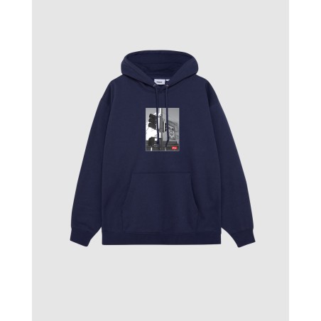 OBEY Los Angeles Photo Premium Hood Academy Navy