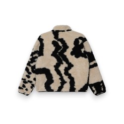 OBEY Shaggy Sherpa Jacket Clay