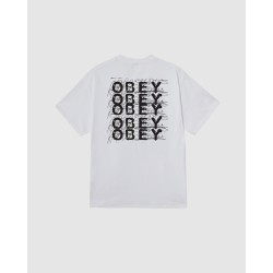 OBEY Scribble Classic Tee White