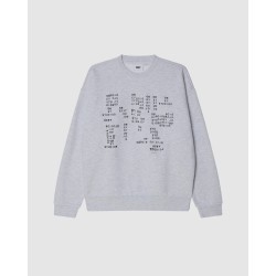 OBEY Studios Stamp Extra Heavy Fleece Ash Grey