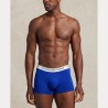POLO RALPH LAUREN Tre paia di boxer in cotone stretch Red/heritge Ryl/bl