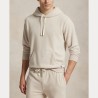 POLO RALPH LAUREN Brushed Fleece Hoodie Khaki Stone
