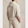 POLO RALPH LAUREN Brushed Fleece Hoodie Khaki Stone