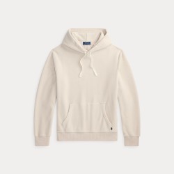 POLO RALPH LAUREN Brushed Fleece Hoodie Khaki Stone