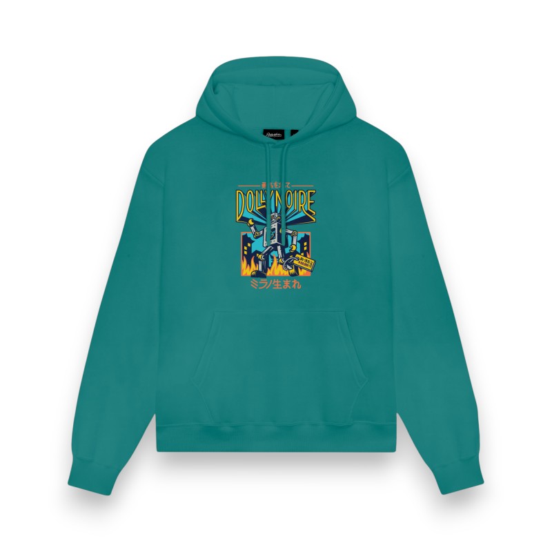 DOLLY NOIRE Kikai-no-Yokai Hoodie Vivid Blue
