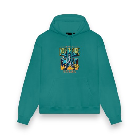 DOLLY NOIRE Kikai-no-Yokai Hoodie Vivid Blue