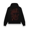 DOLLY NOIRE Tatsu Hoodie Black Orange