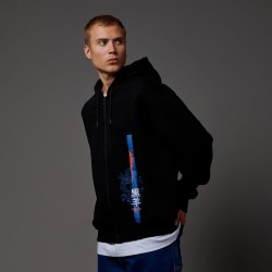 DOLLY NOIRE Japan Book Zip Hoodie Black