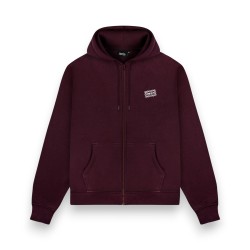 DOLLY NOIRE DLYNR Stamp Zip Hoodie Prune