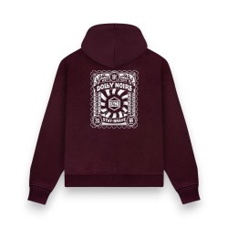 DOLLY NOIRE DLYNR Stamp Zip Hoodie Prune