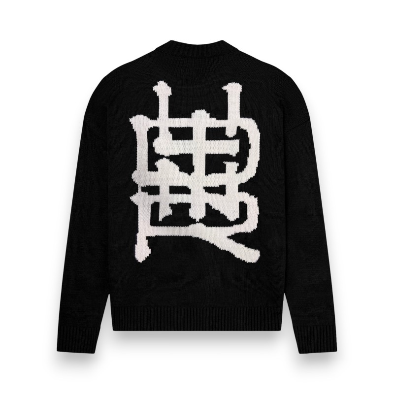 DOLLY NOIRE LB Stamp Sweater Black