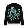 DOLLY NOIRE Puff Dragon Sweater Black