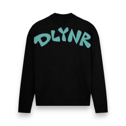 DOLLY NOIRE Puff Dragon Sweater Black