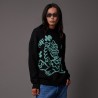 DOLLY NOIRE Puff Dragon Sweater Black