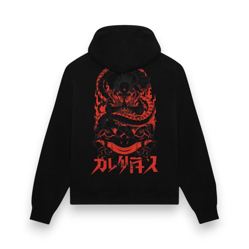 DOLLY NOIRE Cyber Kaeru Nyobo Hoodie Black