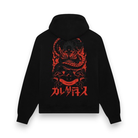 DOLLY NOIRE Cyber Kaeru Nyobo Hoodie Black