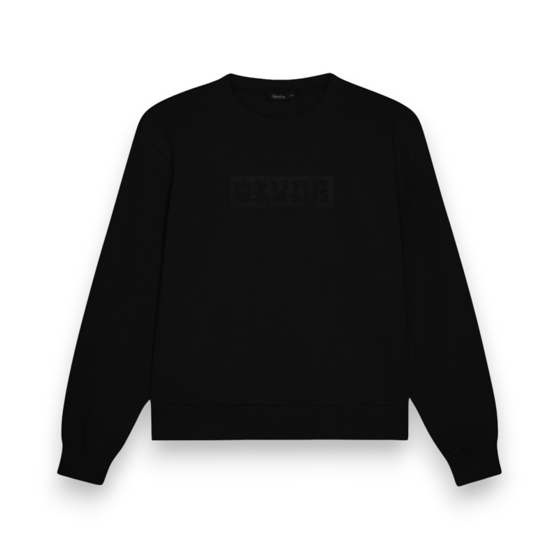 DOLLY NOIRE DLYNR Swirl Crewneck Black