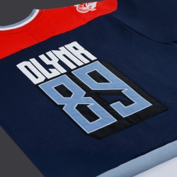 DOLLY NOIRE GOAT Hockey Crewneck Midnight Blue