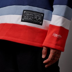 DOLLY NOIRE GOAT Hockey Crewneck Midnight Blue