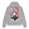 DOLLY NOIRE Metal Gheisha Hoodie Grey