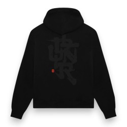 DOLLY NOIRE DLYNR Brushstroke Hoodie Black