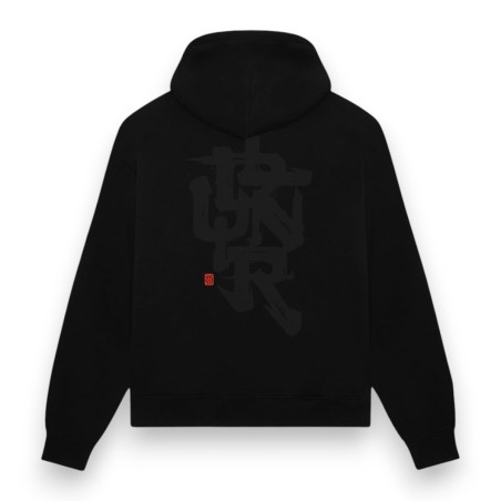 DOLLY NOIRE DLYNR Brushstroke Hoodie Black