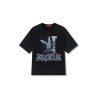 ACUPUNCTURE RABBIT T-SHIRT WASHED BLACK
