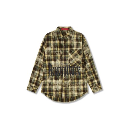 ACUPUNCTURE PUNKER SHIRT KHAKI