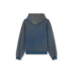 ACUPUNCTURE ANARCHY HOODIE NAVY BLUE