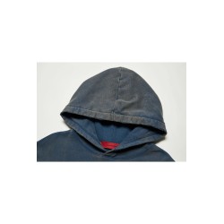 ACUPUNCTURE ANARCHY HOODIE NAVY BLUE