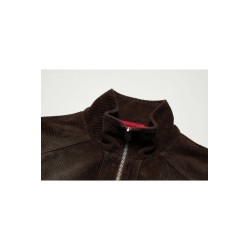 ACUPUNCTURE CORDUROY JACKET COFFEE QUARTZ