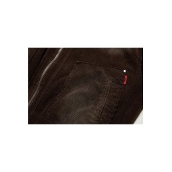 ACUPUNCTURE CORDUROY JACKET COFFEE QUARTZ