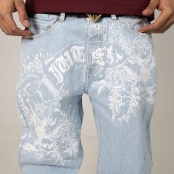 IUTER PARADISE LOOSE DENIM PANTS