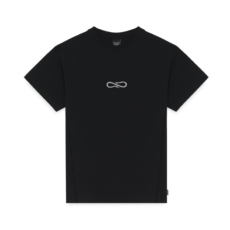 PROPAGANDA Script Embroidery Tee Black