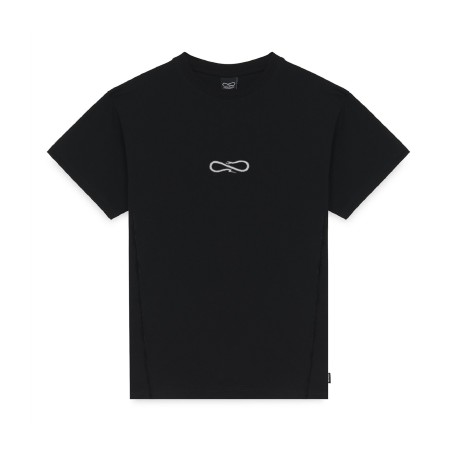PROPAGANDA Script Embroidery Tee Black