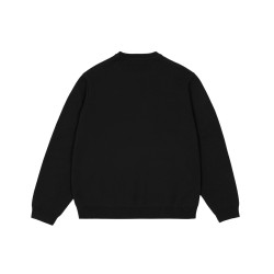 PROPAGANDA Logo Atom Sweater Black