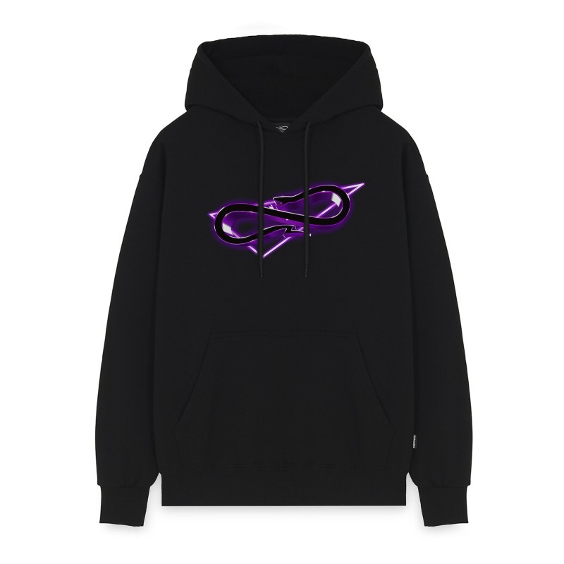 PROPAGANDA Logo Vice Hoodie Black