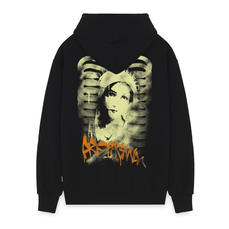 PROPAGANDA Ribs Stencil Hoodie Black